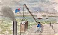    Irish interest: Leonard’s Book of Drawings, Ballylin 1849.