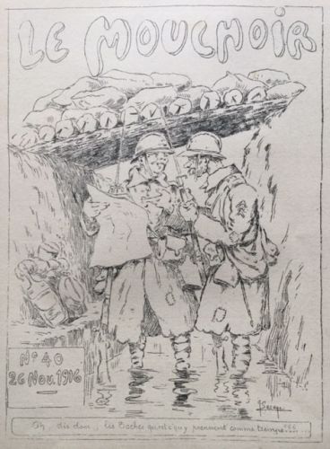 Le Mouchoir WW1 Trench Newspaper